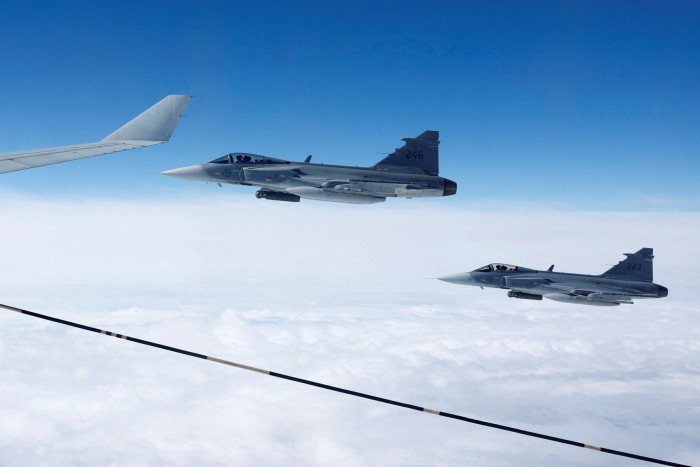 Saab’s JAS 39 Gripen fighter jets