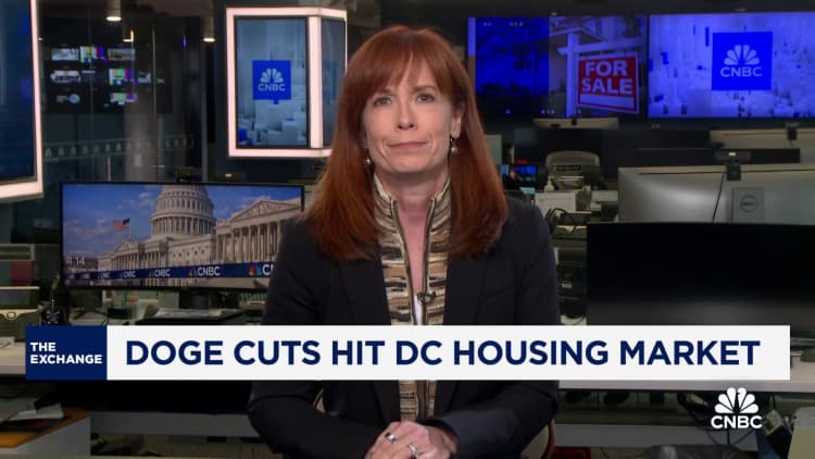 D.C. area sees outsized increase in active home listings as DOGE cuts hit market