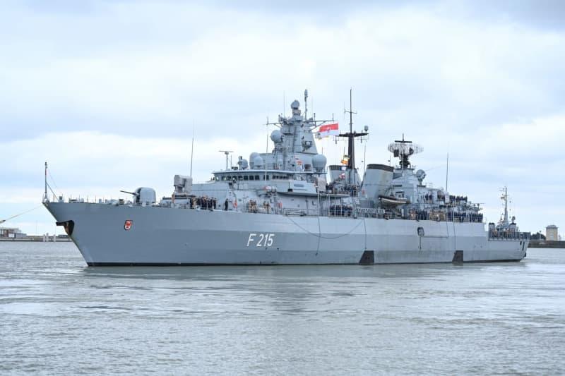 The frigate &quot;Brandenburg&quot; leaves the port to replace the frigate &quot;Baden-Wuerttemberg&quot; in the Unifil (United Nations Interim Force in Lebanon) mission off the Lebanese coast. Lars Penning/dpa