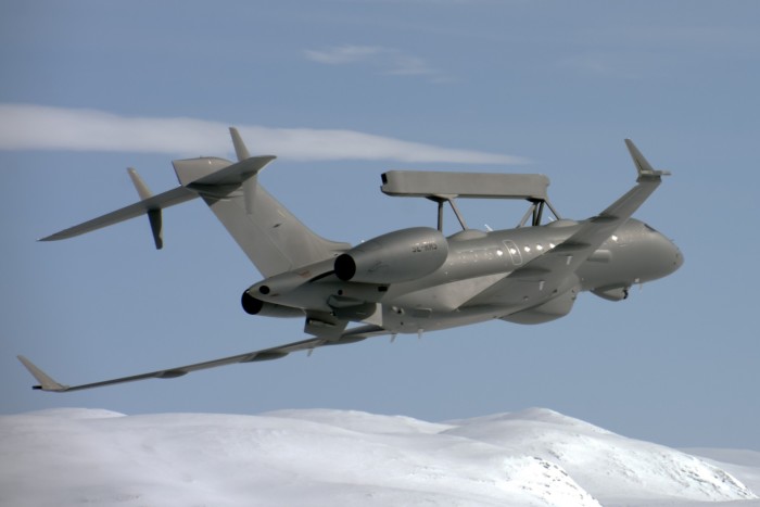 Saab’s GlobalEye aircraft